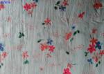 F7616 Cotton Rayon for lady Shirt Skirt Jacquard Dobby Fashion Popular Flower