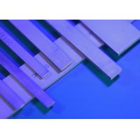 Buy cheap Hard Resistance Flat Tungsten Carbide Strips For Industrial Machinery product
