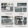 Buy cheap Contemporary Design Style Executive Computer Table for School Office Furniture from wholesalers