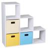 Buy cheap Modern design Living Room MDF Wood portable book shelf furniture from wholesalers