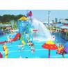 Buy cheap Funnuy Kids Water Aqua Playground Children Play Area Equipment 9.5*6.5m from wholesalers