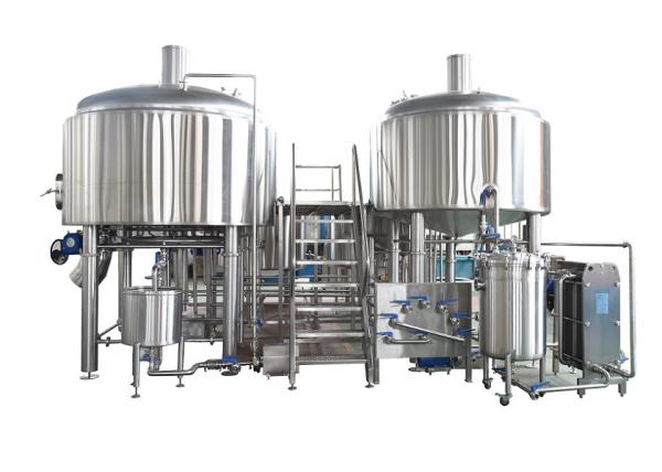Buy cheap 1500L Stainless Steel Large Brewing Equipment Semi - Automatic In Beer Production from wholesalers