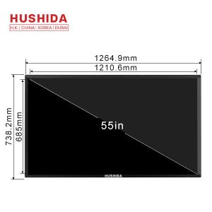 HUSHIDA 55 inch Capacitve Touch Screen Multimedia Smart Interactive Whiteboard
