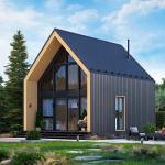 Foshan Factory Direct Portable Homes Garden House Light Steel Prefab Villa