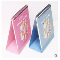 Buy cheap Customed Logo Festival Pattern Desk Calendar Compact Desk Calendar product