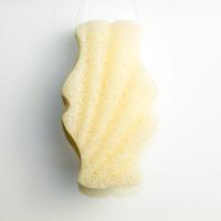 Buy cheap OEM Logo Light Orange Body Konjac Sponge Reusable Exfoliating Facial Buff Puff product
