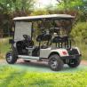 Buy cheap Yellow color 2 Rows 4 Seater Off-Road Golf Cart Customizable Color With Front Windshield from wholesalers