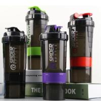 Buy cheap Free BPA 600ml Plastic Protein Shaker Bottle Fitness Workout Tools product