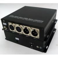 Buy cheap 2 Channles broadcast BIDI Balance Audio（3-pin XLR）To Fiber Optic Converter product
