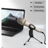 Buy cheap Large Diaphragm Studio Condenser Microphone For Live Speech 20mm*166mm from wholesalers