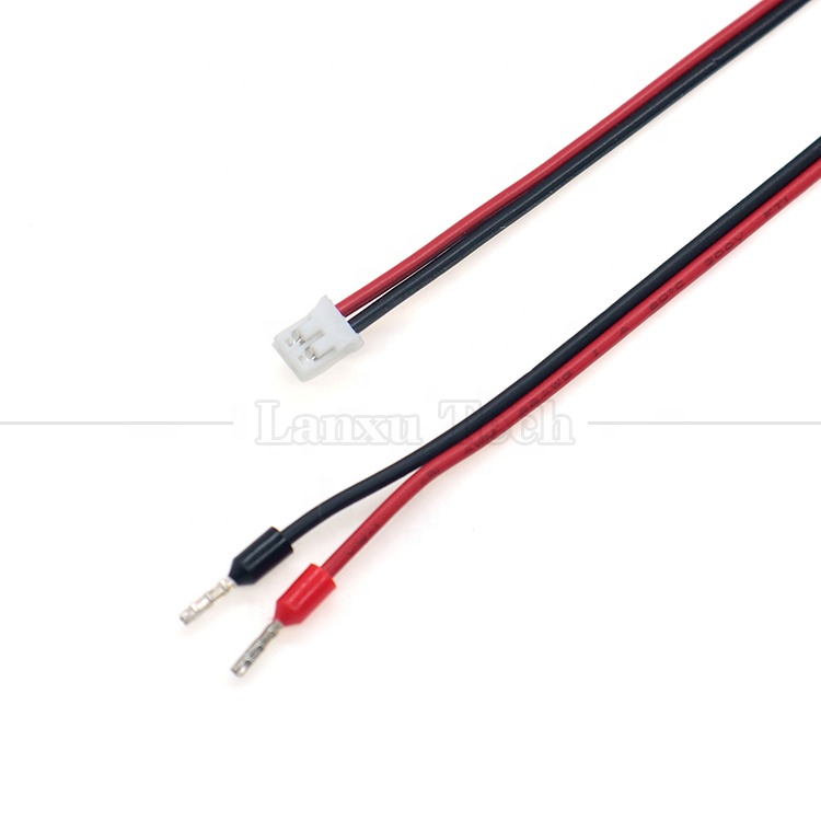 Customization PH XH SH VH JST Connector to E1008 Tube Crimp Terminal Wire Harness Cable