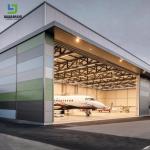 Modular Industrial Prefabricated Hangars Warehouse Prefab Steel Structure Frame