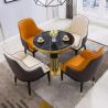 Buy cheap Modern Style Stainless Steels Round Marble Hotel Negotiation Table from wholesalers
