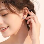 Simple Angel Wings Blue Butterfly Cute Minimalist Trend Jewelry Stud Earrings