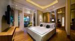 Hotel Room Furniture Fabric Upholstered Wall Panel for Bed Headboard with Hanger