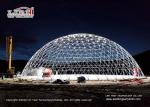 40m Blue Geodesic Dome Tent For Outdoor Conference