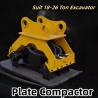 Buy cheap Hydraulic Vibration Plate Compactor Suit For 18-26 Tons Excavator from wholesalers