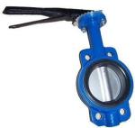 Manual Operated Wafer valve butterfly Ductile Iron GGG40 Body