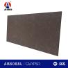 Buy cheap Vanity Countertop Artificial Quartz Stone Black Color NSF 20CM from wholesalers