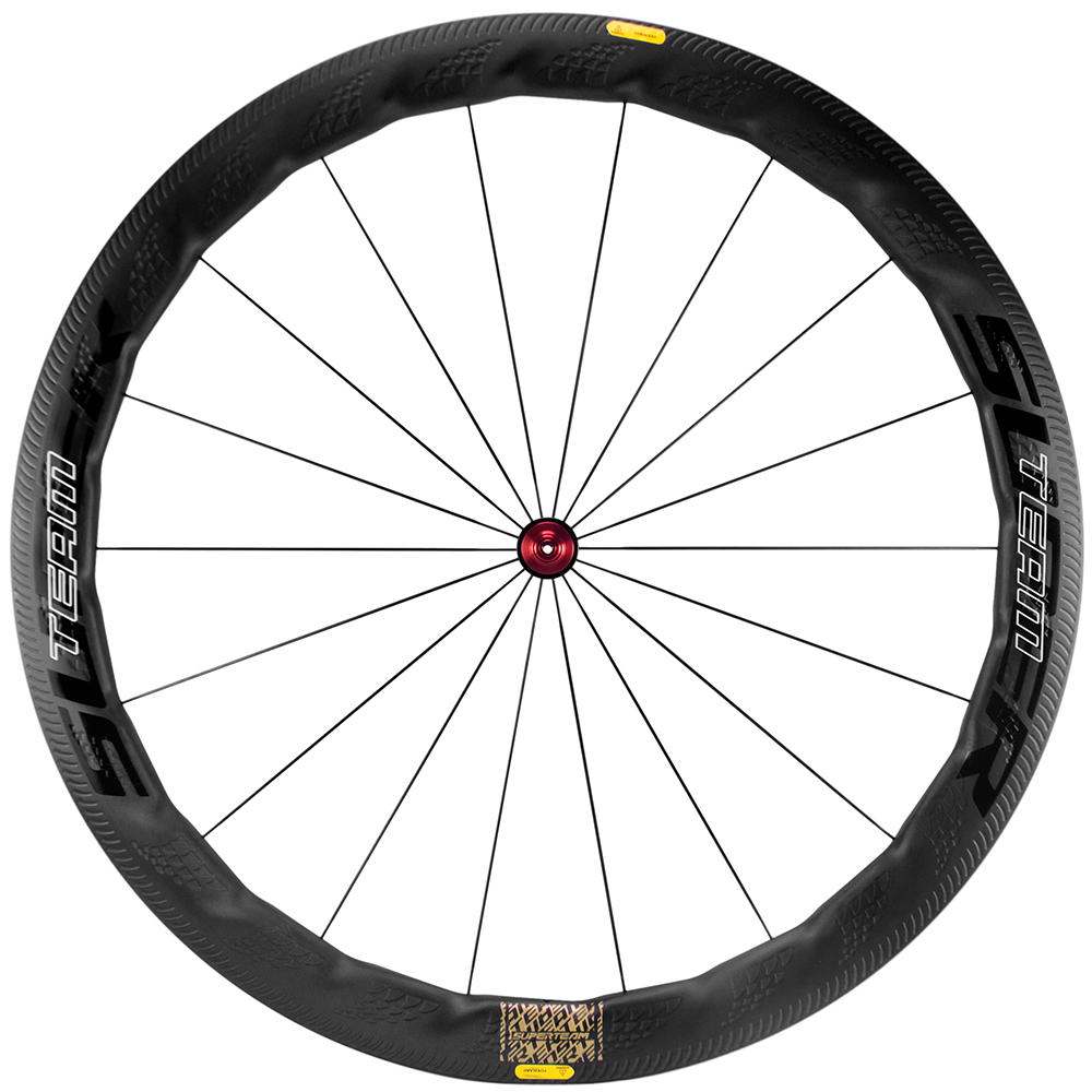 Carbon Fiber Superteam Road Bike Wheel Set 25mm Width 50mm Depth Ceramic Bearing Hubs