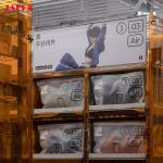 Buy cheap Precise Custom Plexiglass Display Stand Resin Glass Goods Shelf Goods Rack from wholesalers