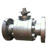 Buy cheap Casting Floating Type Ball Valve ISO 5211 Top Flange Fire Safe Design from wholesalers