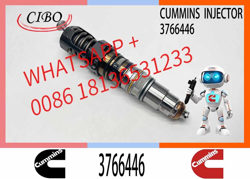 Construction Machinery PartsFuel Injector for QSK23 Diesel 3766446 4088427 4928346 4928349 for CUMMINS Diesel Engine