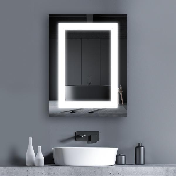 Buy cheap Modern Style Wall Mount Backlit Lighted LED Bathroom Vanity Mirrored Medicine Cabinet from wholesalers