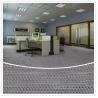 Buy cheap Green Woven Vinyl Carpet Anti - Slip For Commercial / Woven Floor Covering from wholesalers
