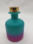 Colored Cosmetic Glass Bottles Shockproof Aroma Reed Diffuser Bottle