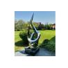 Buy cheap Contemporary Stainless Steel Abstract Art Sculpture "The open loop" from wholesalers
