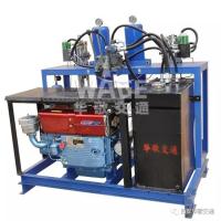 Buy cheap Double Cylinder Truck Mounted Road Marking Machine Airless Paint Striper 2.2KW product
