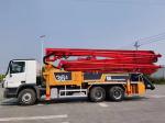 Refurbished 36M Used Putzmeister Concrete Pump Truck With Benz Chassis