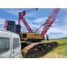 Buy cheap Red and Yellow 150 Ton Crawler Crane After-sales Service Yes 19 Years of Experience from wholesalers