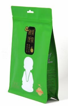 food grade aluminum foil flat bottom laminated Plastic Packaging Bags for dry food potato chips