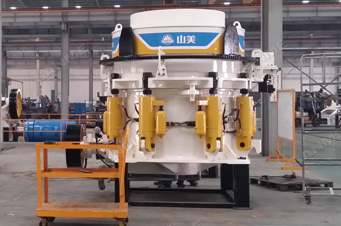 305mm Feeding 720t/H Ranite Cone Crusher Machine Easy Operation