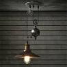 Buy cheap Black rustic lamp pulley pendant lights dinning room bedroom Kitchen island pendant lamp(WH-VP-127) from wholesalers