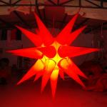 Advertising Inflatable LED Light UV Printing Giant With Different Colors And