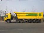 3 Axle Type Dump/Tipper/Tipping Semi Trailer for Construction Transport and