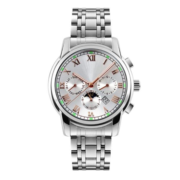 Buy cheap Classic Business Steel Belt Roman Numerals Subdial Watch For Men from wholesalers