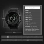 Mens Watch With Compass 1356 Hot Selling Fashion Waterproof Outdoor Mens 3D