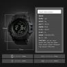 Buy cheap Mens Watch With Compass 1356 Hot Selling Fashion Waterproof Outdoor Mens 3D Pedometer Watch from wholesalers