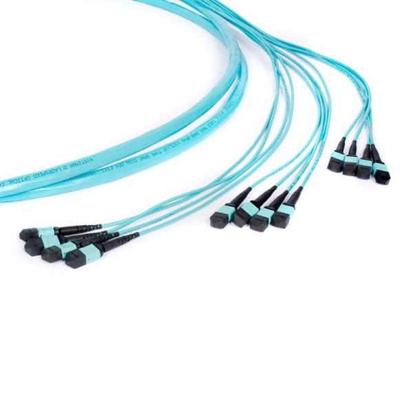Buy cheap 12-144 Strand Fiber Optic Trunk Cable , MTP MPO 12 Core Fiber Cable from wholesalers