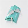 Buy cheap Blue Crepack Cardboard Jewelry Gift Boxes EVA Ring Paper Earrping Pendant Box With Ribbon from wholesalers