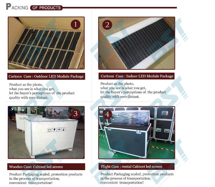 High Brightness P3 Indoor Full Color Led Screen 1R1PG1B For Shopping Mall