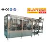 Buy cheap 5.5kw Hot Filling Machine , 3 In 1 Beverage Filling Equipment Washing Capping from wholesalers