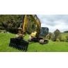 Buy cheap For sale brand new excavator attachments excavator rake for 22 ton machine, factory price and good quality. from wholesalers