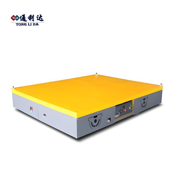 Buy cheap 3m*2m 5 Tonne Yellow Trackless Heavy Material Motorized Cart from wholesalers