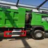 Buy cheap Used Green Dump Truck SINOTRUK Howo Euro 2 371hp Shipping weight 30-40 tons from wholesalers