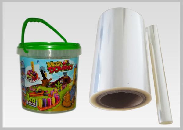 Buy cheap 50 Mic Core Based Biodegradable Shrink Film PLA Shrink Sleeve Labels Film from wholesalers